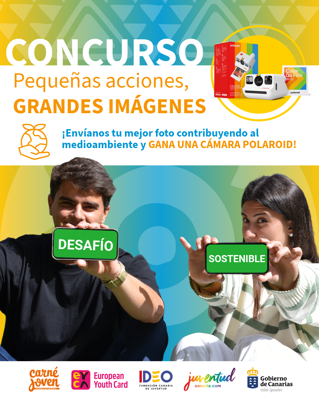 El Carné Joven impulsa la campaña “Desafío Sostenible” para visibilizar pequeñas acciones con gran impacto